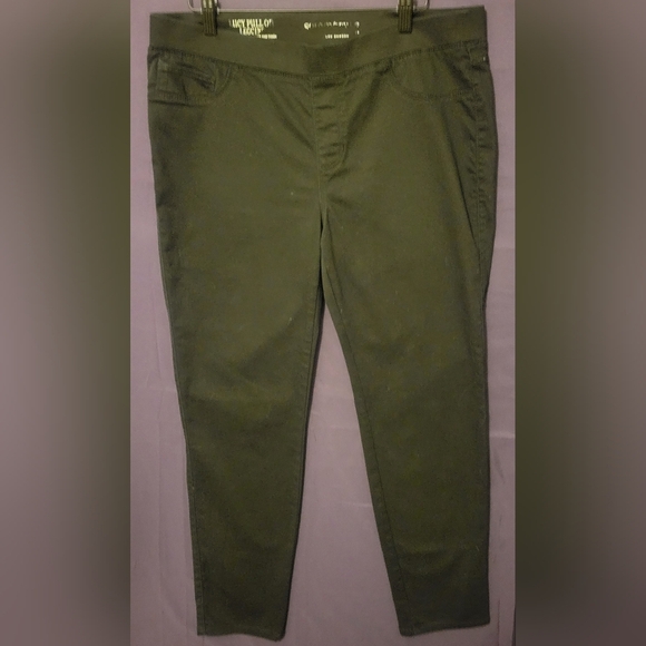 Soundstyle Pants - Black Soundstyle Leggings with Smooth Cotton Blend. Size Large